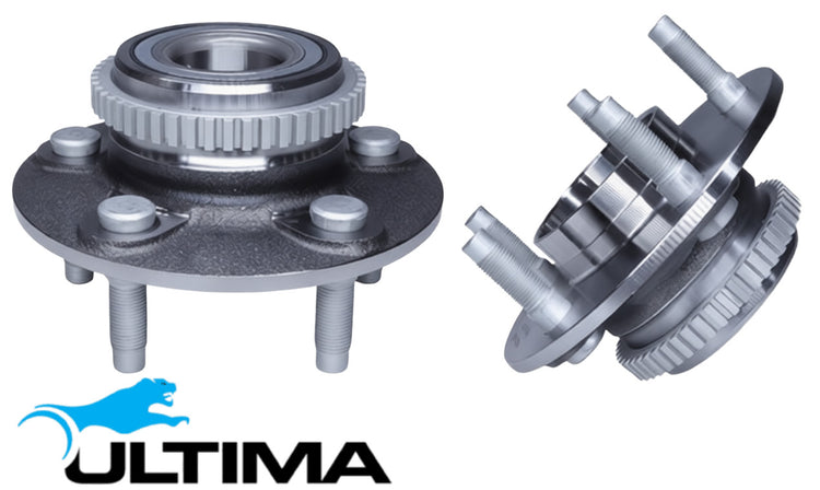 2 X FRONT WHEEL HUB AND BEARING ASSEMBLY FOR FORD FALCON AU MPFI SOHC 4.0L I6