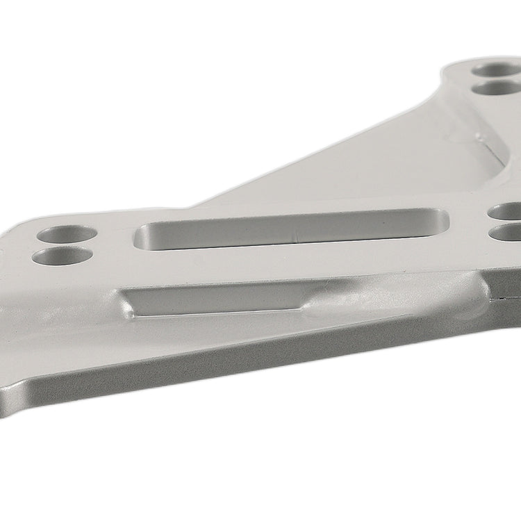 Alternator Relocator Bracket Swap Mount Silver for Honda H22 EF EG EK DA DC2