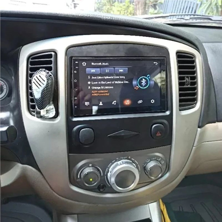 Double 2DIN Fascia Dash Trim Frame For Ford Escape 2006-2012  Stereo Radio