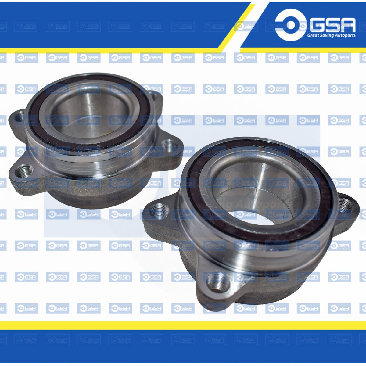 2X Front Wheel Bearing Hub For Nissan Elgrand E51 With ABS 2002-2010
