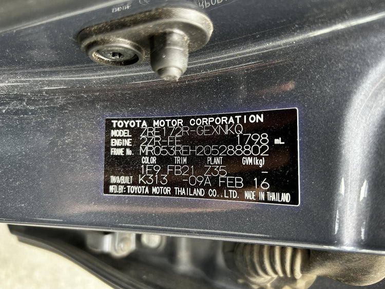 Toyota Corolla Steering Column ZRE172 12/2013-06/2019