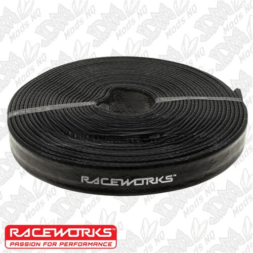 Raceworks Heat Proof Fibreglass Sleeving 19MM RWM-051-19MM-1M