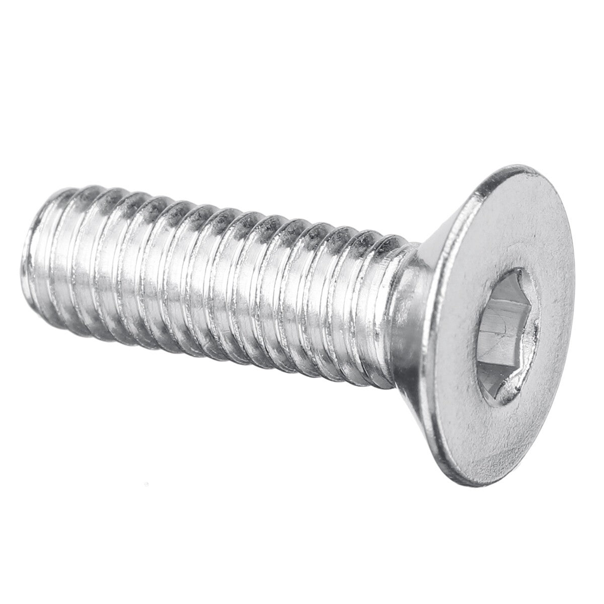 40pcs Washer Bolt Fender Bumper Silver Engine Bay Dress Up Set Aluminum M6x15mm.