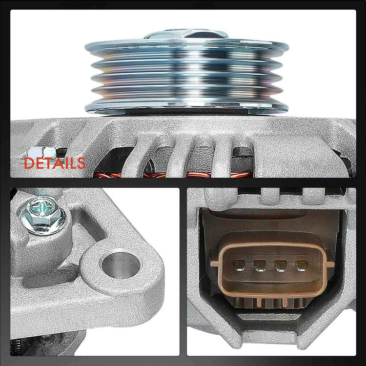 Alternator W/ 4 Pins for Mitsubishi Galant FTO EA DEA 1994-2001 2.0L 2.5L Petrol