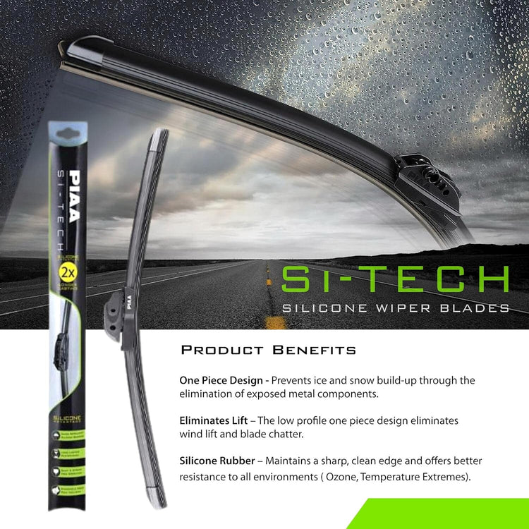 97038 15 Inch Silicone Wiper Blade Si-Tech (380Mm) Premium All-Season OEM Automo