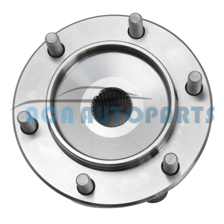 Pair Front Wheel Bearing Hubs for Toyota Landcruiser Prado GRJ120 KDJ120 KZJ120