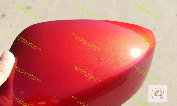 Left Side Mirror Cap Case for Mazda CX-5 CX5 KF Soul Red Crystal Metallic 46V
