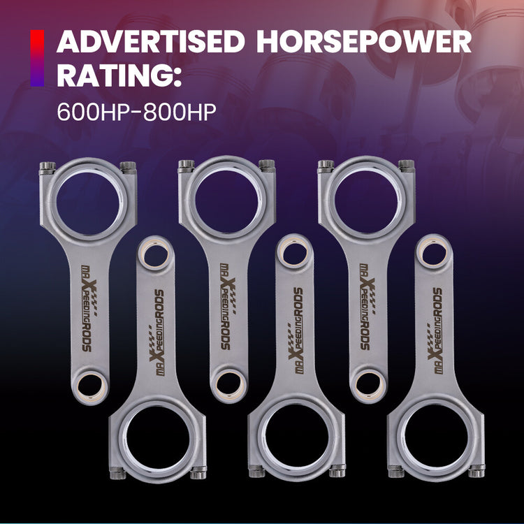 H Beam Connecting Rod for BMW M52 TU M52B25 Conrod Con Rod Bielle ARP 2000