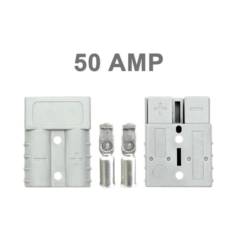 1PC For Anderson Style Plug Connectors 50 A 600V 12-24V DC Power Tool Motorcycle