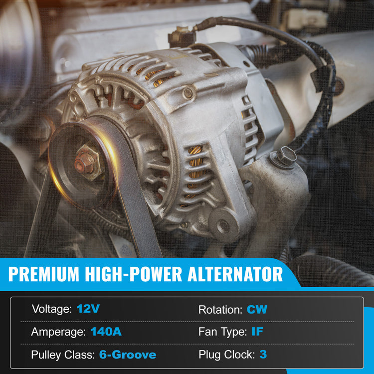 NEW Alternator 140A For LEXUS LX470 UZJ100 V8 engine 2UZ-FE 4.7L Petrol 1998–06