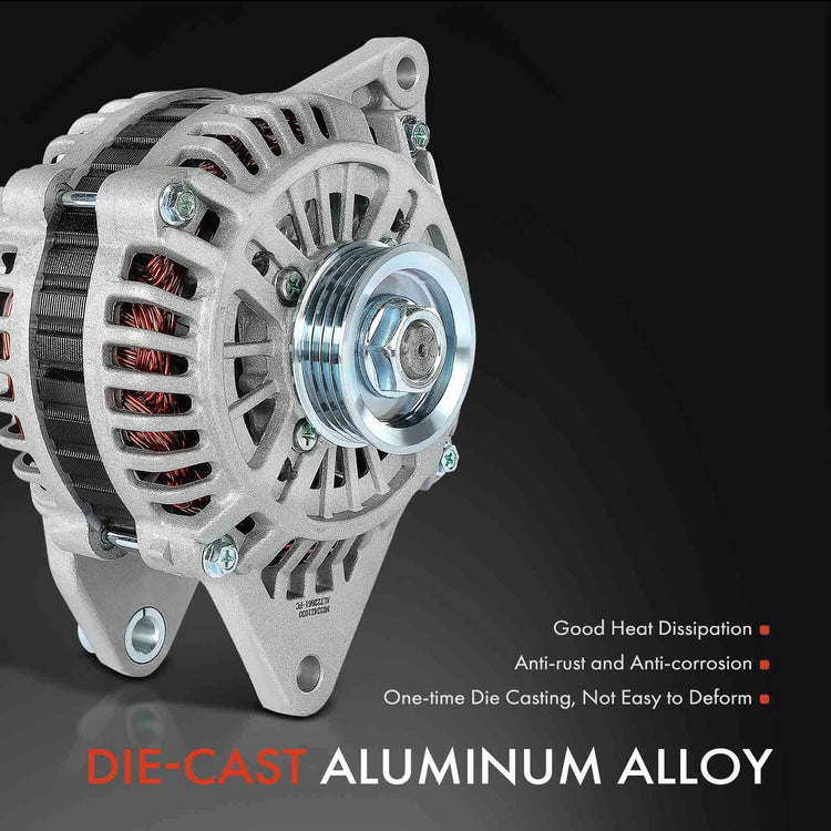 Alternator W/ 4 Pins for Mitsubishi Galant FTO EA DEA 1994-2001 2.0L 2.5L Petrol