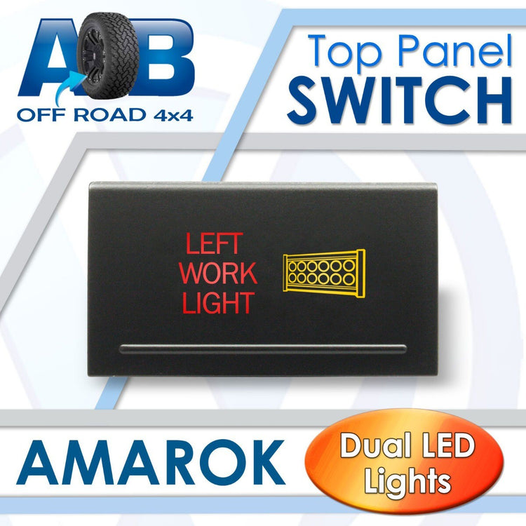 Amarok Push Switch A2C58 LEFT WORK LIGHT on-off LED 12V 3A for Volkswagen TOP...