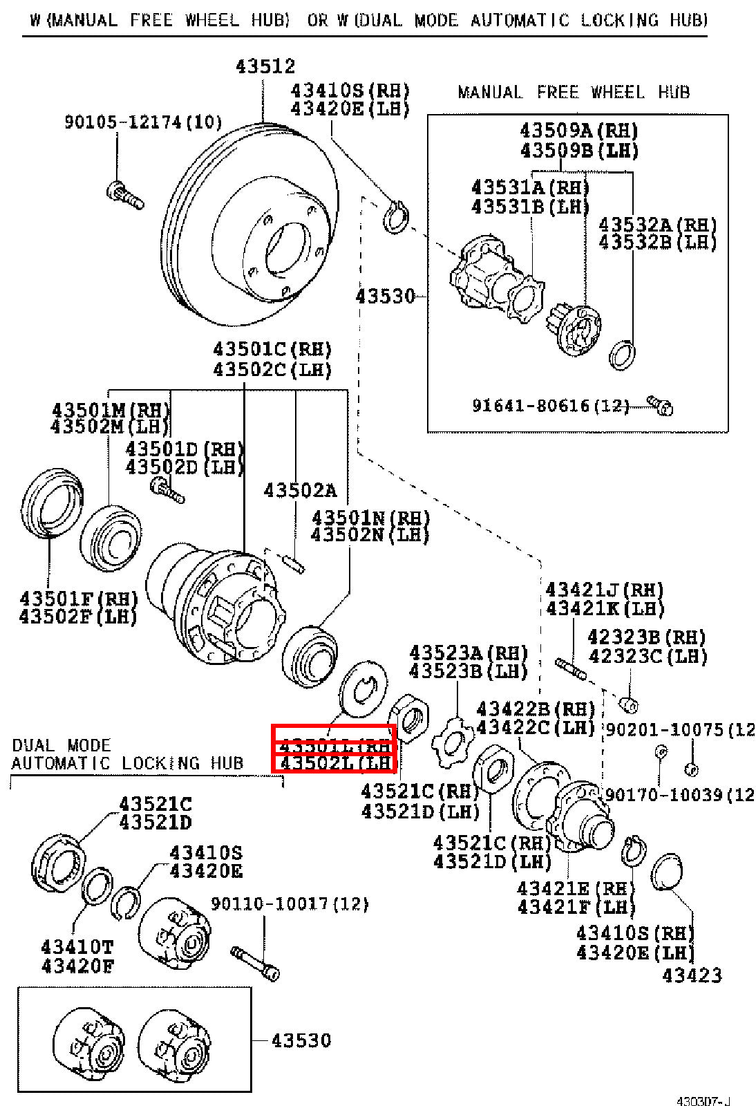 Genuine Dyna ToyoAce KDY281 KDY280 KDY271 KDY270 Front Axle Lock Washer x2
