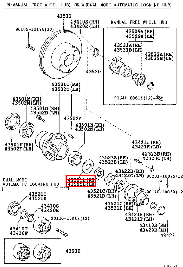 Genuine Dyna ToyoAce KDY281 KDY280 KDY271 KDY270 Front Axle Lock Washer x2