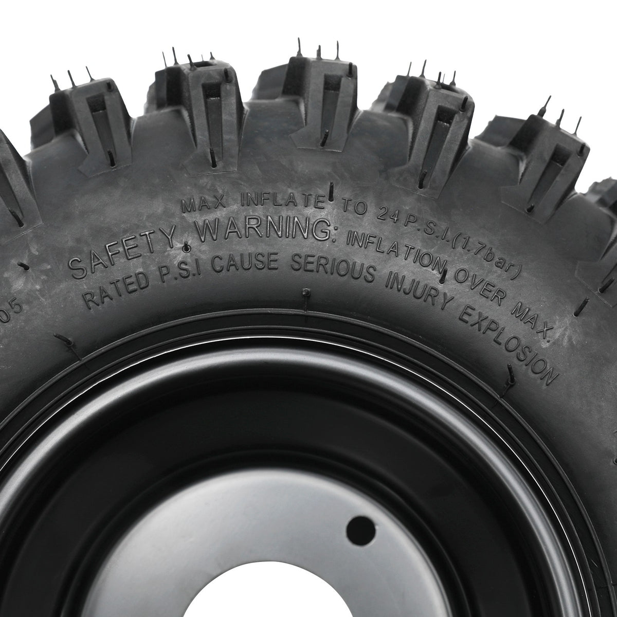 4Pack 14x5-6 14x5.00-6 Tyre Rim Wheel 6" 3 Hole 78mm for Go Kart ATV Quad E Bike