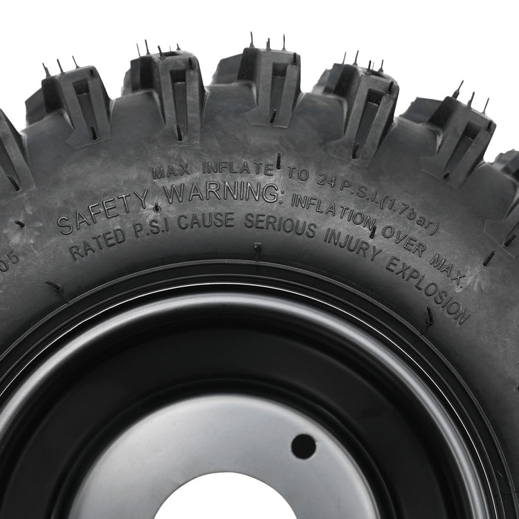 4Pack 14x5-6 14x5.00-6 Tyre Rim Wheel 6" 3 Hole 78mm for Go Kart ATV Quad E Bike