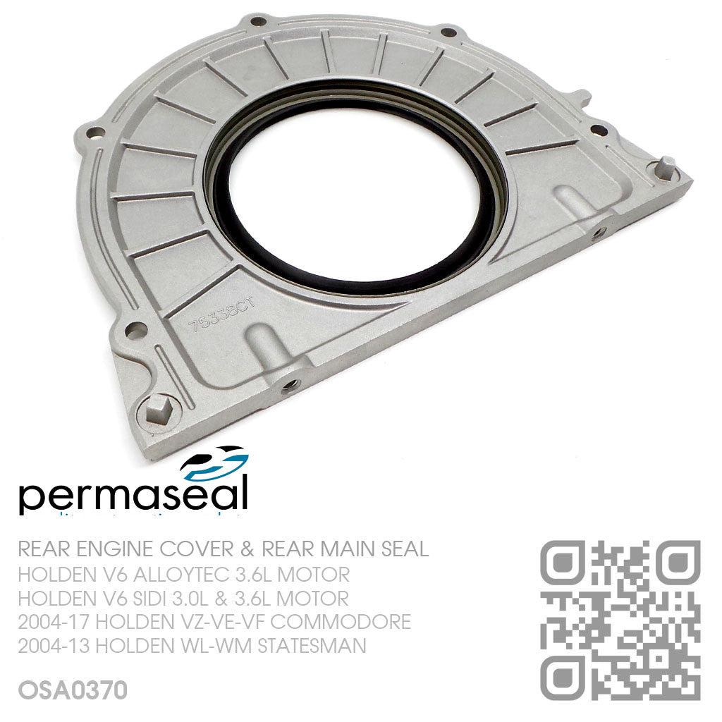 PERMASEAL REAR MAIN SEAL LLT/LFX V6 SIDI 3.6L MOTOR [HOLDEN VE-VF COMMODORE/SV6]