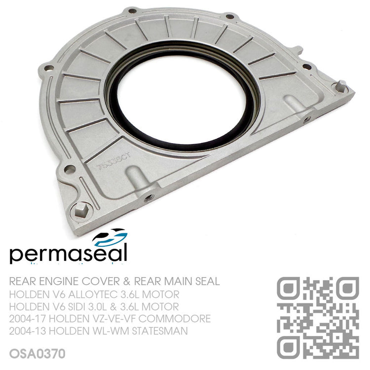 PERMASEAL REAR MAIN SEAL LLT/LFX V6 SIDI 3.6L MOTOR [HOLDEN VE-VF COMMODORE/SV6]