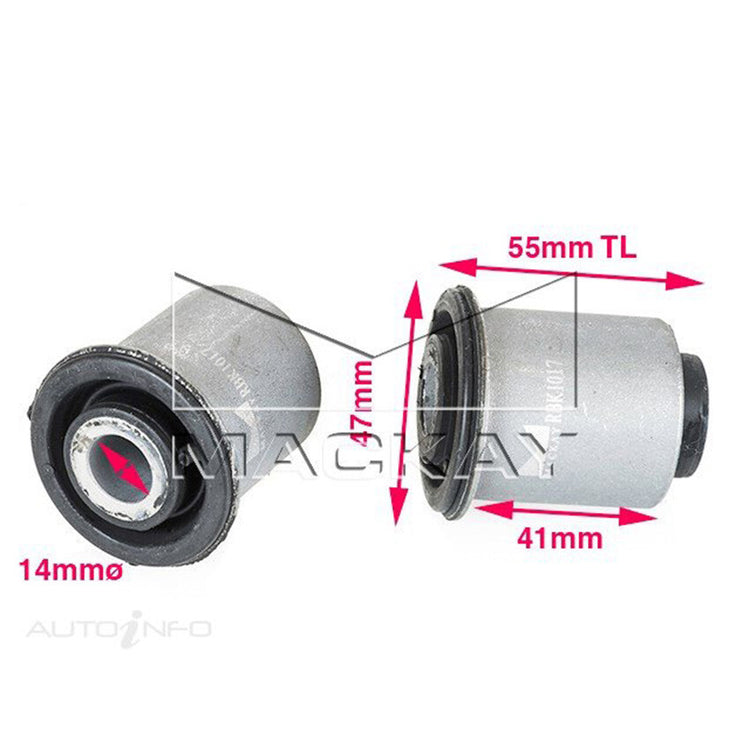 Control Arm Bush Kit - Front - Inner Lower for Nissan X-Trail T30 2000 - 2007