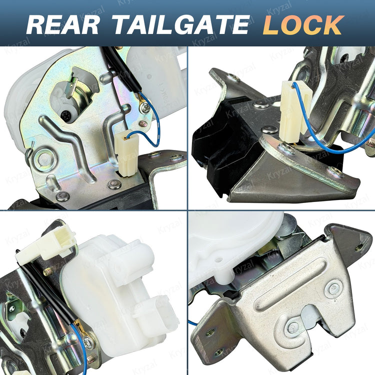 Tailgate Back Door Lock Mech For Mitsubishi Lancer CF GSR 2016 2017 Sportback