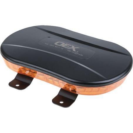 OEX ACX5732 12/24V LED Low Profile Minibar Amber - Fixed Bracket Mount