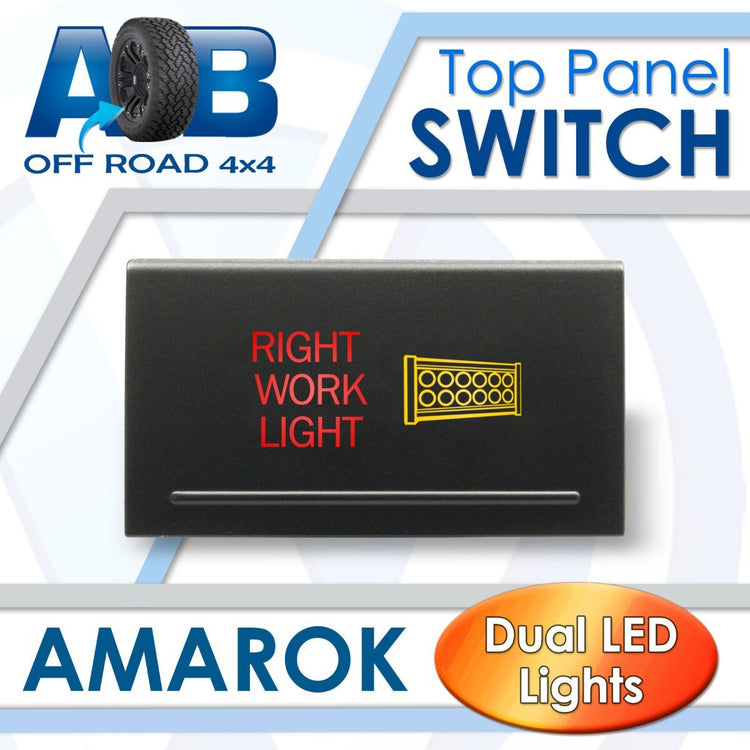 Amarok Push Switch A2C59 RIGHT WORK LIGHT on-off LED 12V 3A for Volkswagen TO...