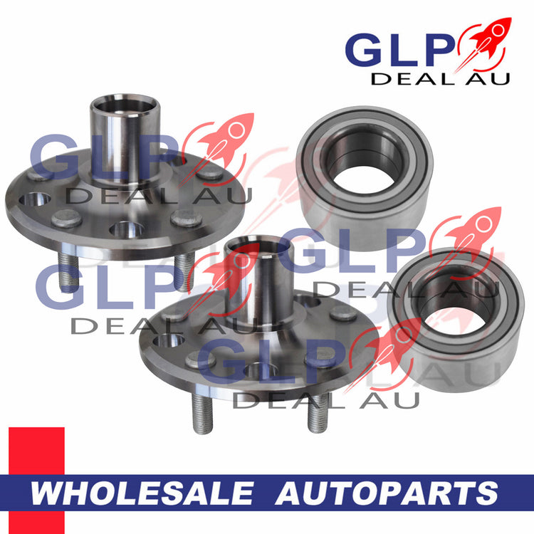 Front & Rear Wheel Bearing Hub Hubs For Ford Falcon BA/BF / Territory 2WD