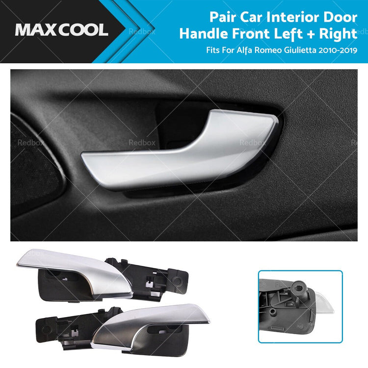 2x Door Handle Interior Front Suitable for Alfa Romeo Giulietta 10-19 59AL201