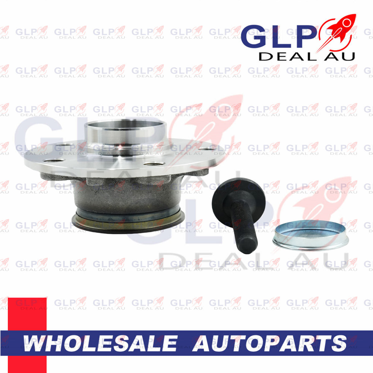 Rear Wheel Bearing Hub Assembly For Volkswagen EOS 1F Golf MK5 MK6 MK7 30MM ID