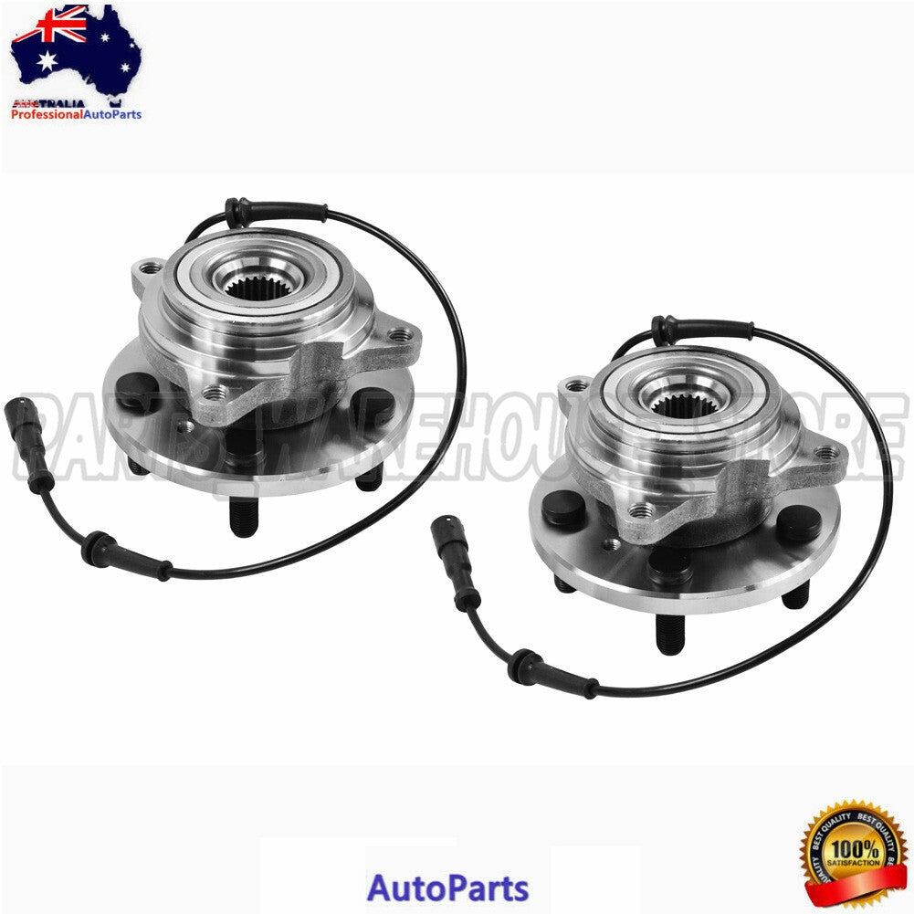 PAIR Rear Wheel Bearing Hub Assembly Fits Land Rover Discovery 2 L318 1999-2005