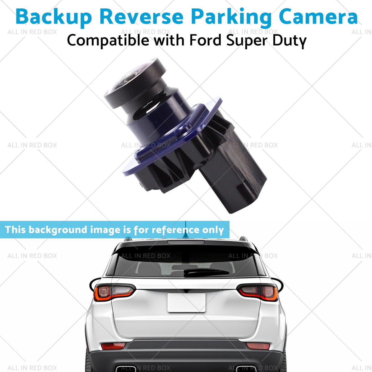 1x Backup Reverse Parking Camera Suitable for Ford F250-F550 Super Duty 15-16