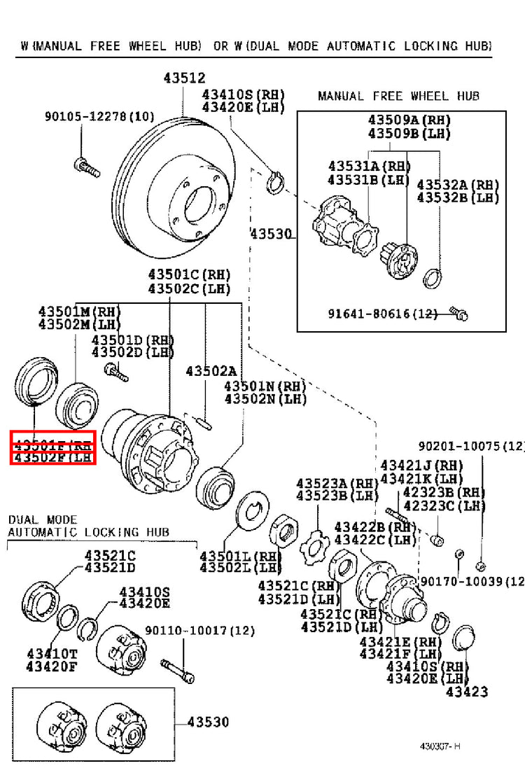 Genuine LandCruiser VDJ79 VDJ78 VDJ76 Wheel Bearing Hub Oil Seal