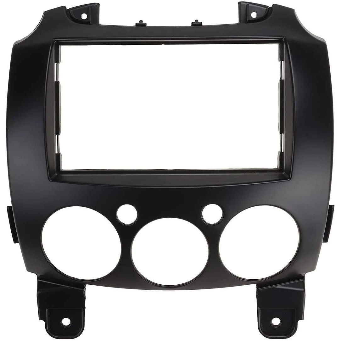 2DIN Car Stereo Facia Dash Trim Panel For Mazda 2 Neo 2007-2014 Radio DVD Frame