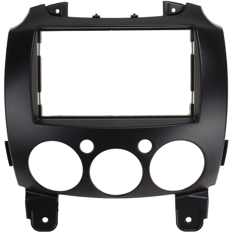 2DIN Car Stereo Facia Dash Trim Panel For Mazda 2 Neo 2007-2014 Radio DVD Frame