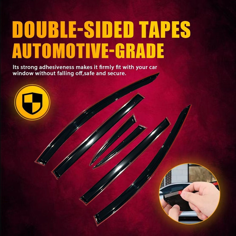 6X Weathershield Weather Shield Window Visors Deflectors For Holden Commodore VE