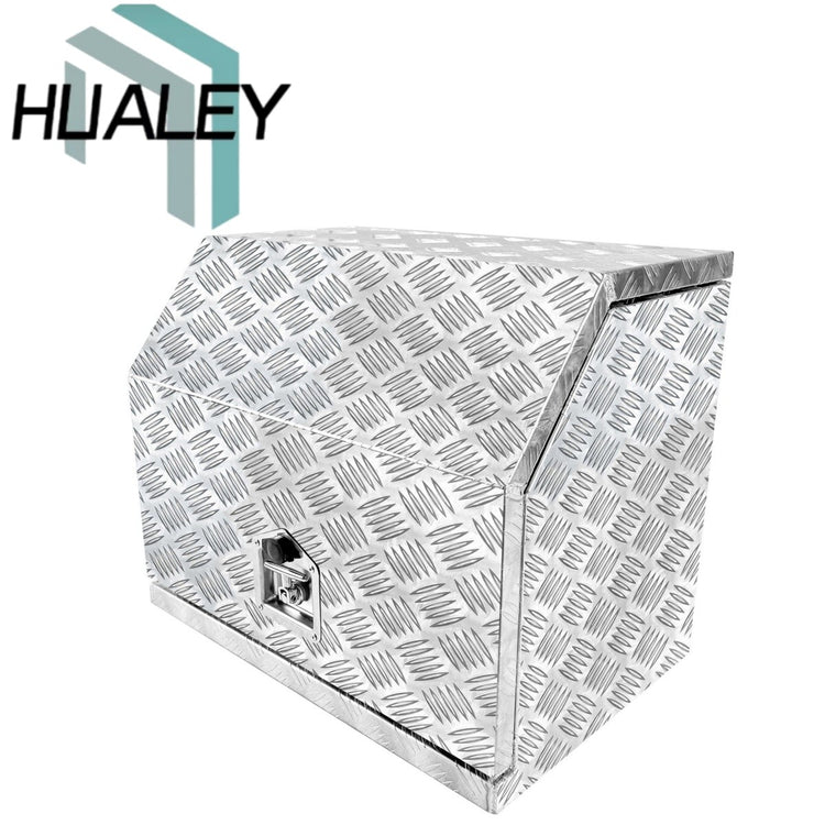 Aluminium Generator Tool Box Silver 620x400x500mm Ute Caravan Trailer Storage