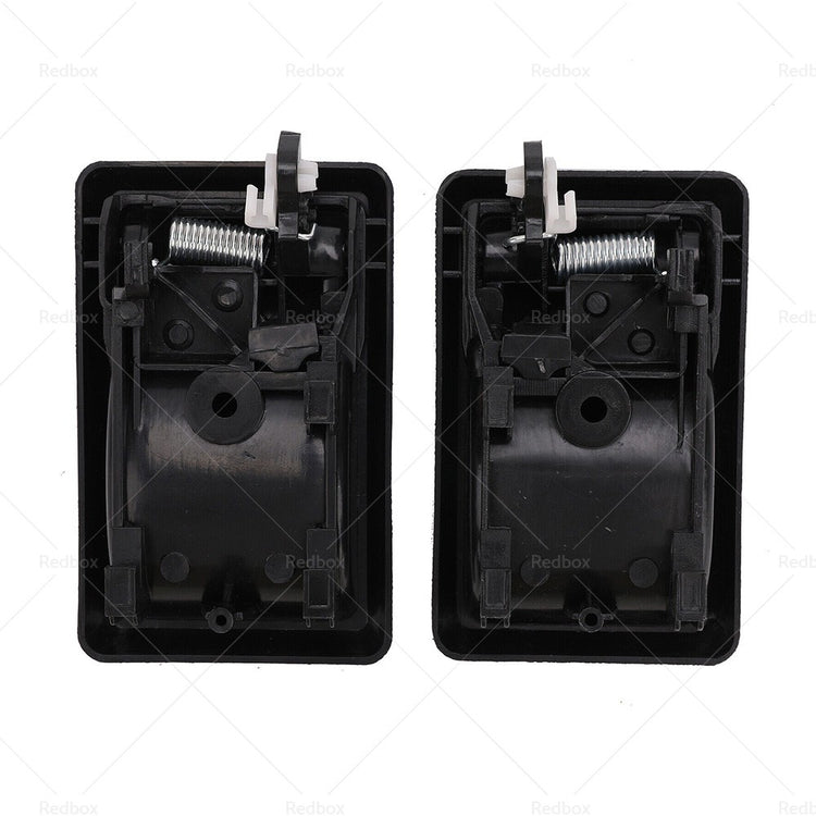 Pair Black Inner Door Handles Suitable For Toyota LandCruiser 75 78 79 Series
