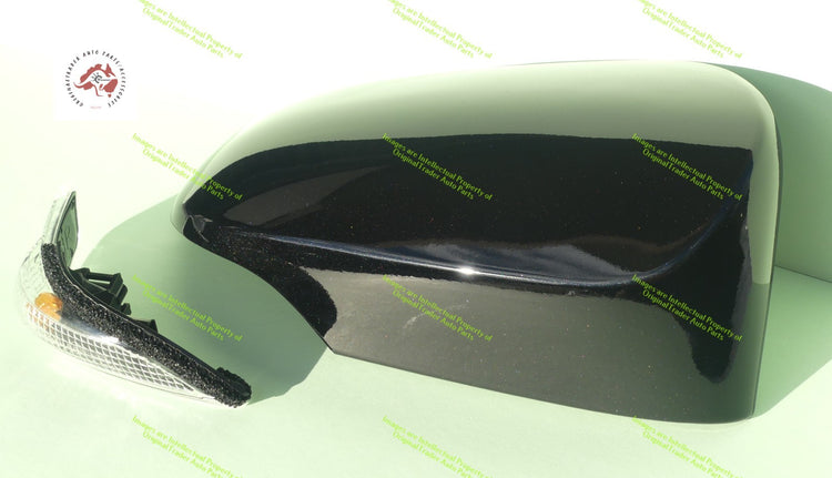 Right Side Mirror Cap Case Cover for Toyota Corolla E170 E180 Eclipse Black 218