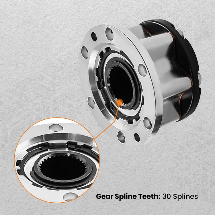 2x Free Wheeling Hubs For Toyota Land Cruiser 40 45 47 55 Series HZJ80 FZJ70/75