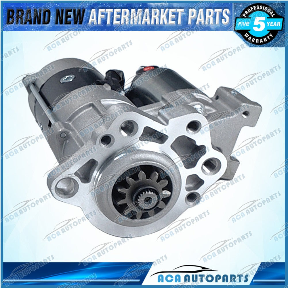 24V STARTER MOTOR FOR TADANO GR120N 2000~2016 CRANE DIESEL 4.9L 4M50 I4