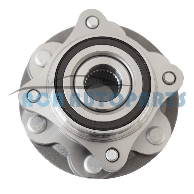Pair Front Wheel Bearing Hubs for Toyota Landcruiser Prado GRJ120 KDJ120 KZJ120