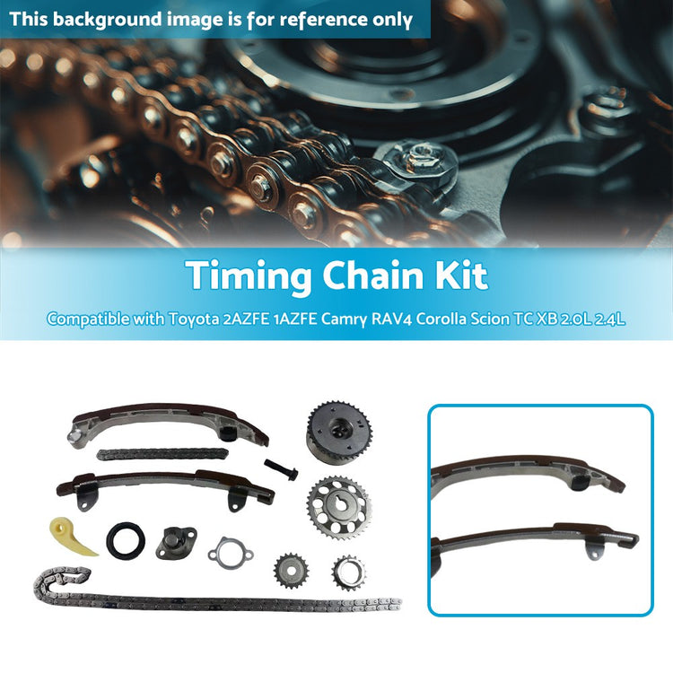 Timing Chain Kit Suitable for Toyota 1AZFE 2AZFE Engine Camry RAV4 Corolla Scion