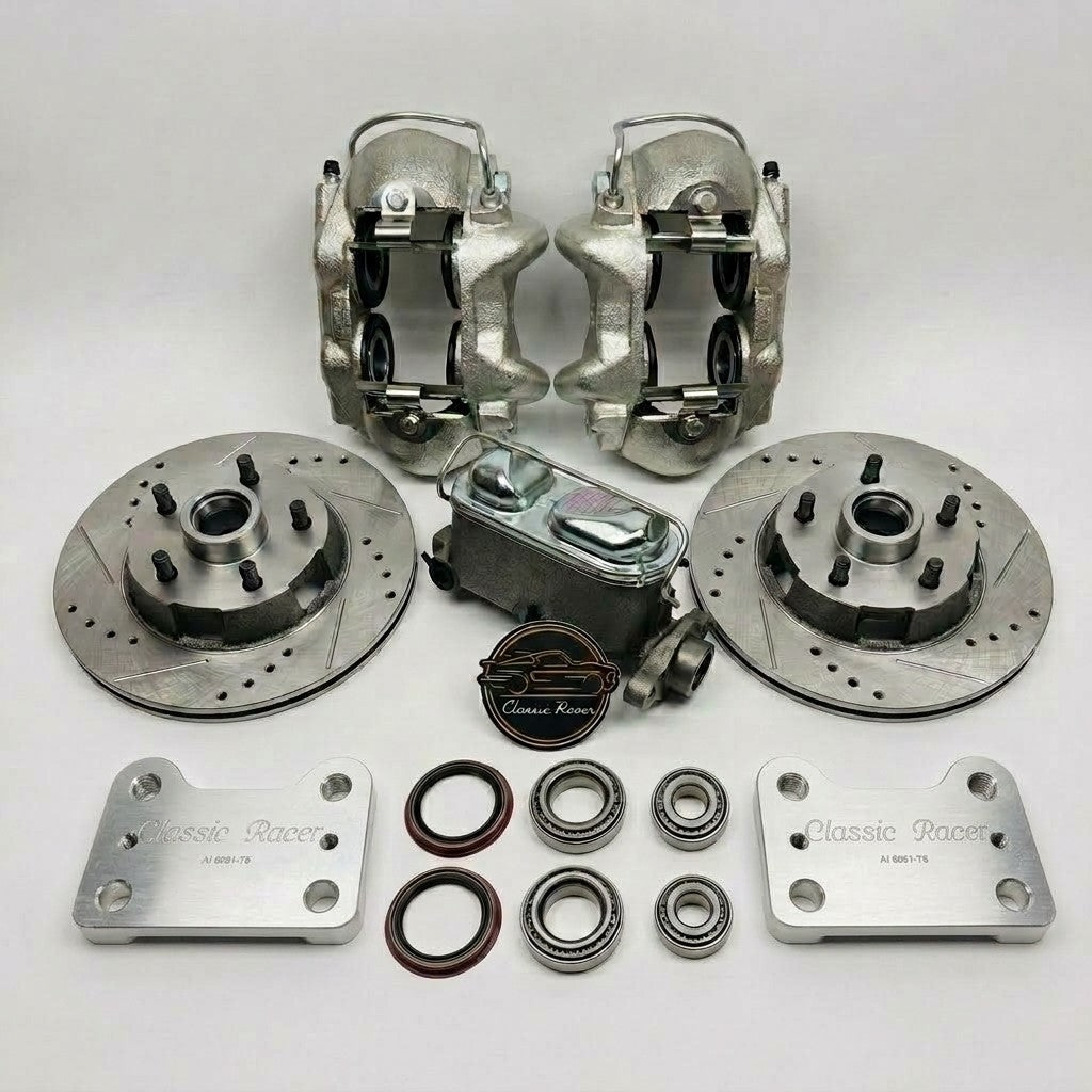 Ford XK XL XM XP Falcon Front Disc Brake Conversion Kit-K/H Caliper/Brake Master