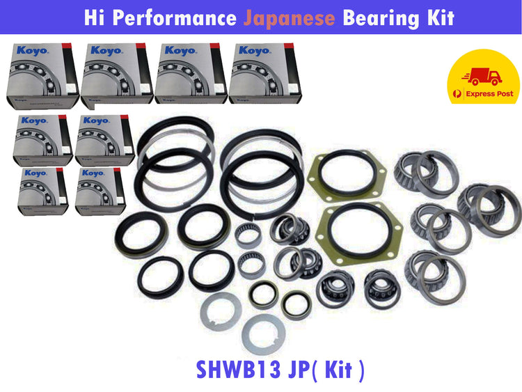 SH13WBJP Swivel Hub Rebuild Kit incl. Wheel Bearings suits Nissan GQ Y60 Patrol