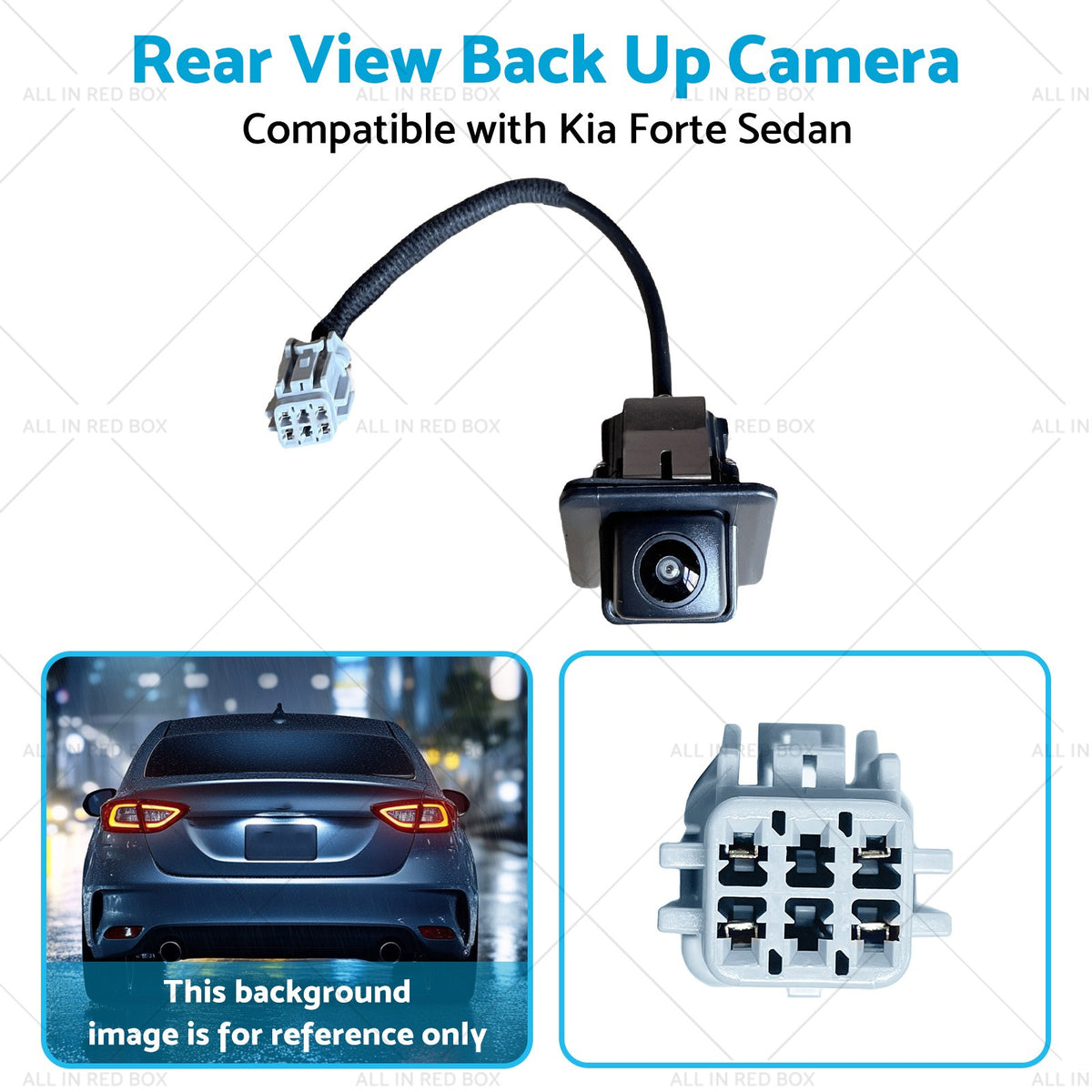 Rear View Back Up Camera Suitable for Kia Forte Sedan 2014-2016 95760-A7000