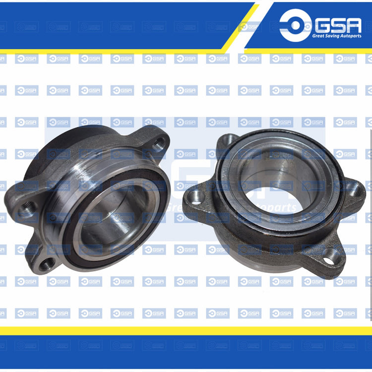 2X Front Wheel Bearing Hub For Nissan Elgrand E51 With ABS 2002-2010