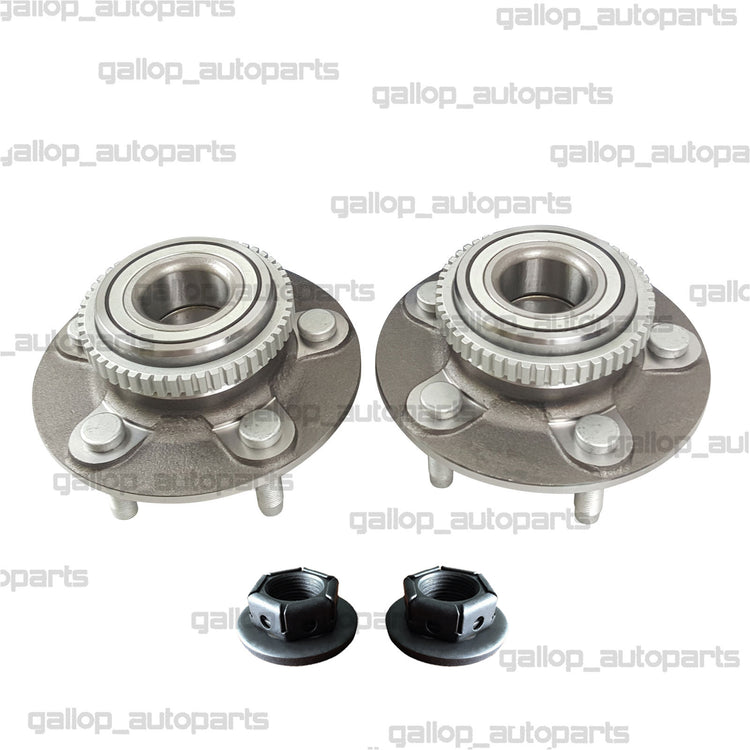 ATP Front Wheel Bearing Hub Hubs Falcon AU BA BF Territory 2WD + 2 Nuts For Ford
