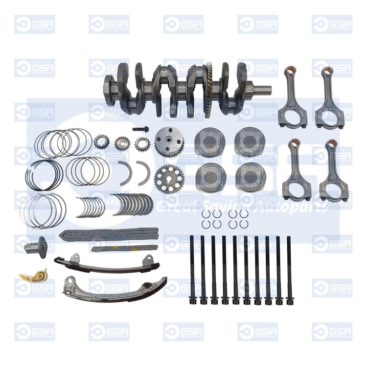 2AZ-FE 2.4L Engine Overhaul Rebuild Kit w/ Crankshaft Rods for Toyota 1340128030