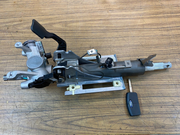 Ford Falcon FG S2 Steering Wheel Column + Barrel + Ignition + Key