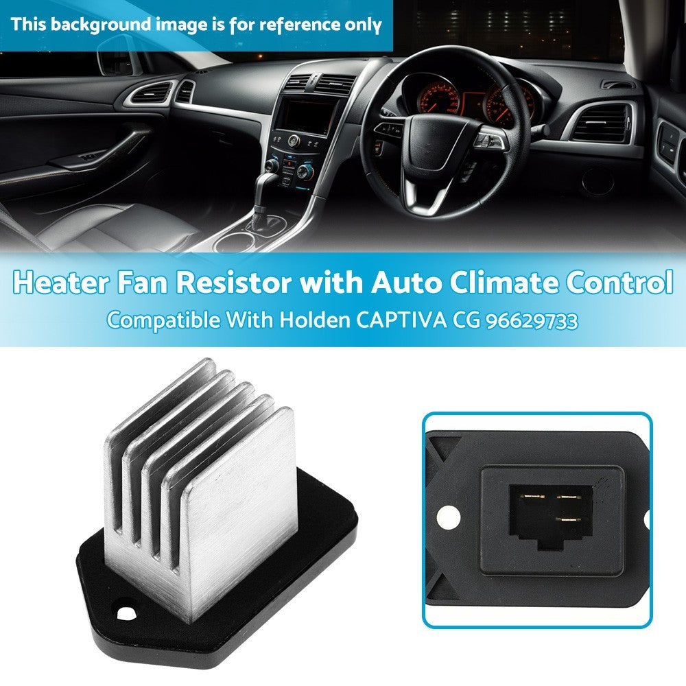 Blower Heater Fan Resistor W/Auto Climate Control Suitable For Holden Captiva CG